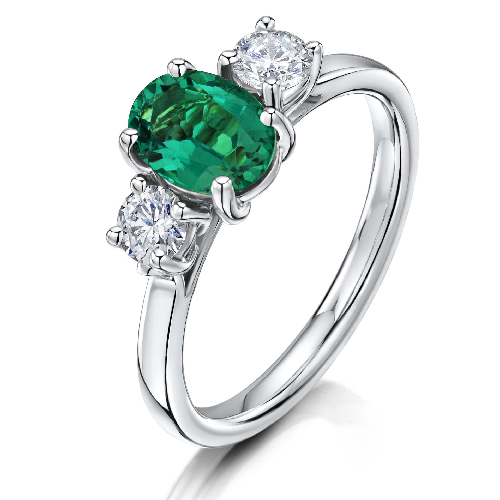 Emerald & Diamond ring
