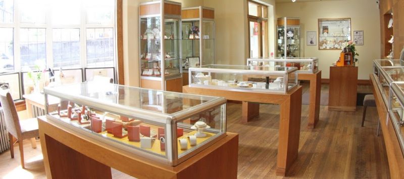 Inside our showroom