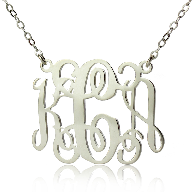 Monogram jewellery