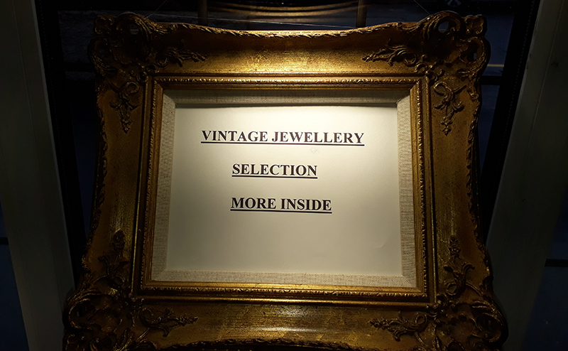 Vintage Jewellery Selection inside